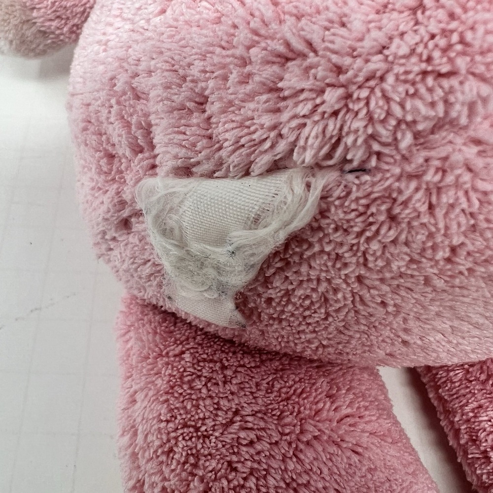 Rare Pink Pig Plush Stuffed Animal Floppy Toy Soft Vintage Collectible 8" - Picture 6 of 14